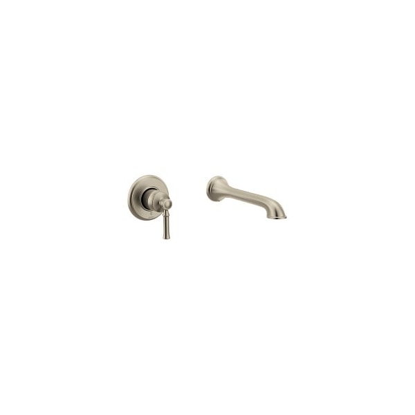 Dartmoor One-Handle Wall Mounted Tub Filler in Brushed Nickel